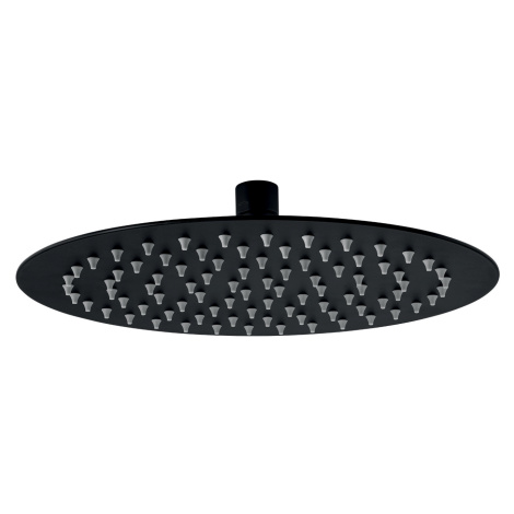 Novaservis - Pevná sprcha průměr 250 mm, černá RUP/250,5