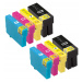 8x Inkoust pro Epson T3471-3474 32/12ml Cmyk