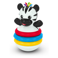 BABY EINSTEIN - Kousátko stohovací zebra Stack & Wobble Zen™ 3m+