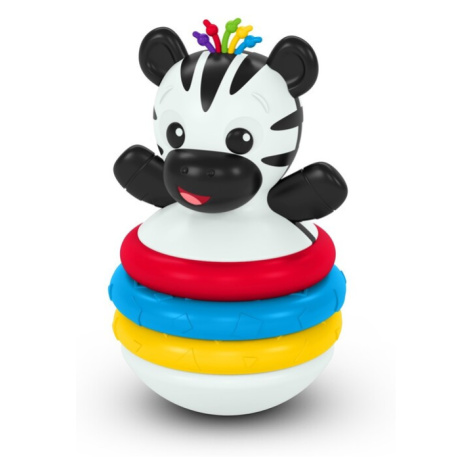 BABY EINSTEIN - Kousátko stohovací zebra Stack & Wobble Zen™ 3m+