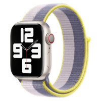 Apple Watch 41mm levandulově šedý / světle liliový provlékací sportovní řemínek Levandulově šedý