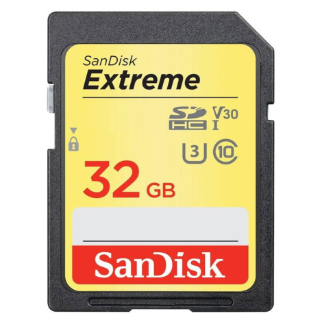 SanDisk SDHC karta 32GB Extreme  SDSDXVT-032G-GNCIN