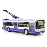 RAPPA - Trolejbus který hlásí zastávky česky 28 cm modrý