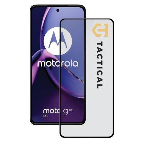 Tactical Glass Shield 5D sklo pro Motorola G84 5G černé