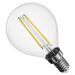 EMOS LED žárovka Filament Mini Globe / E14 / 1,8 W (25 W) / 250 lm / teplá bílá ZF1200