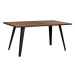 Jídelní stůl 160 x 90 cm tmavé dřevo WITNEY, 227085