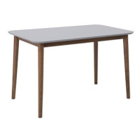 Dřevěný jídelní stůl šedý 118 x 77 cm MODESTO, 126330