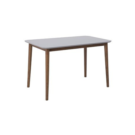 Dřevěný jídelní stůl šedý 118 x 77 cm MODESTO, 126330 BELIANI