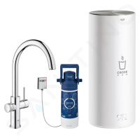 Grohe 30079001 - Dřezová baterie Duo s ohřevem vody a filtrací, zásobník L, chrom