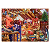 Attic Playtime - puzzle z kategorie Umělecké