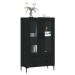 vidaXL Skříň highboard černá 69,5 x 31 x 115 cm kompozitní dřevo