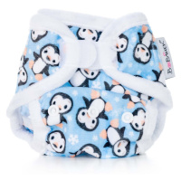 Bobánek Novorozenecké svrchní kalhotky extra jemné suchý zip 1 ks tučňáci