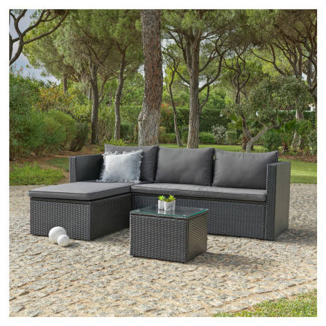 Ambia Garden TERASOVÁ SEDACÍ SOUPRAVA kov, plast, sklo, textil Ambia Home
