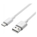 PremiumCord Kabel USB 3.1 C/M - USB 2.0 A/M, rychlé nabíjení proudem 3A, 2m, bílá