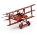 Metal earth tank triplane fokker, 3d model