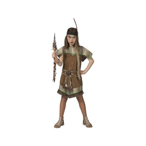 Funny Fashion Dětský kostým Indiánka Oya 164