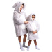 Cozy Noxxiez CH301 Králík - hřejivá televizní mikinová deka s kapucí pro děti 3-6 let