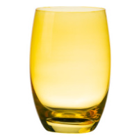 Sklenice Tumbler žluté 460 ml, 6 ks - Optima Glas Lunasol