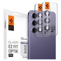 Ochranné sklo Spigen Glass tR EZ Fit Optik Pro 2 Pack, violet - Samsung Galaxy S24+ (AGL07435)