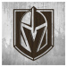 Dřevěné logo na zeď - Vegas Golden Knights