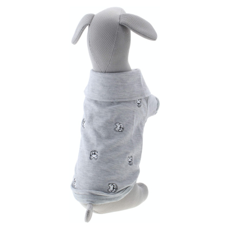 Vsepropejska Brok šedé tričko pro psa Délka zad (cm): 32, Obvod hrudníku: 48 - 50 cm