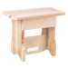 Dřevěná stolička 2v1