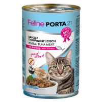 Feline Porta 21 pro kočky 6 x 400 g - Tuňák se šprotem