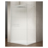 Gelco VARIO WHITE jednodílná sprchová zástěna k instalaci ke stěně, sklo nordic, 900 mm