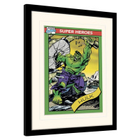 Obraz na zeď - Marvel Comics - Hulk Trading Card