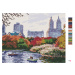 Malování podle čísel - PODZIMNÍ NEW YORK Rozměr: 40x50 cm, Rámování: bez rámu a bez vypnutí plát