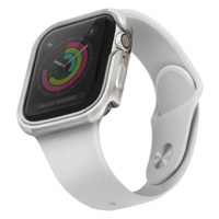 Uniq hliníkové pouzdro Valencia pro Apple Watch série 4/5 (40 mm), stříbrná UNIQ-40MM-VALSIL