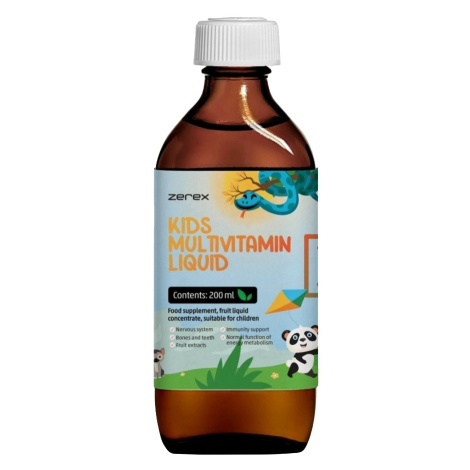 Zerex Kids Tekutý Multivitamin 200 ml