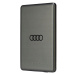 Audi Powerbanka indukční 15W 5000mAh šedá Big Logo MagSafe