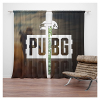 Sablio Závěs PUBG Vojáci: 2ks 140x250cm