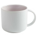 Bílý porcelánový hrnek s růžovým vnitřkem Maxwell & Williams Tint, 440 ml