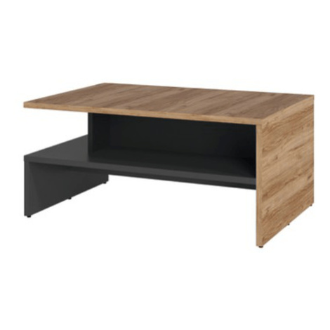Konferenční stolek SAGE dub catania/šedá/černá