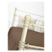 Kovová postel Amalfi Rozměr: 140x200 cm, barva kovu: 5A černá zlatá patina