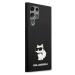 Zadní kryt Karl Lagerfeld Liquid Silicone Choupette NFT pro Samsung Galaxy S23 Ultra, black