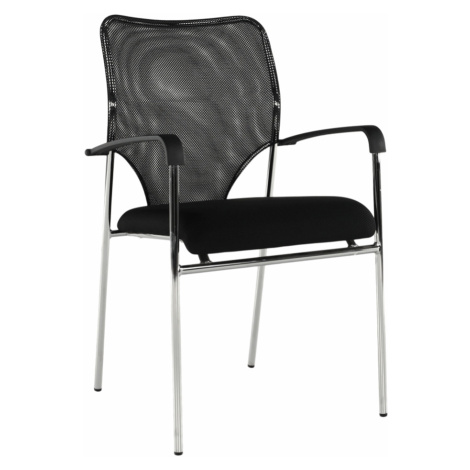 Zasedací židle, černá, UMUT Tempo Kondela