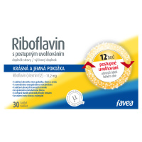 Favea Riboflavin S Postupným Uvolňováním Tbl.30