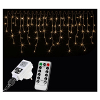 VOLTRONIC® 59793 Vánoční světelný déšť 400 LED teple bílá - 10 m + ovladač