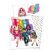 Herding Dětské bavlněné povlečení Rainbow High, 140 x 200 cm, 70 x 90 cm