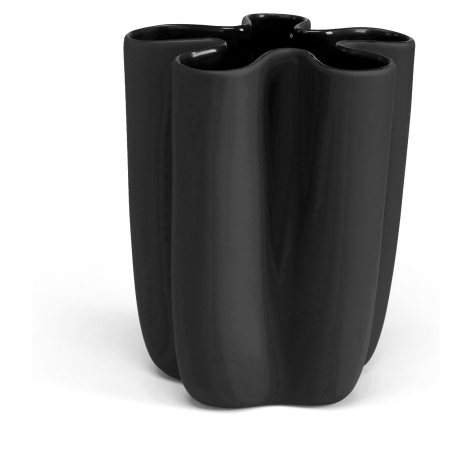 Váza Tulipa, 20cm, černá - COOEE