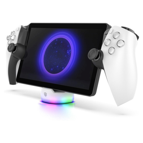 Magnetický Nabíjecí Stojan iPega P5P25 Mini pro Playstation Portal Remote Player bílá