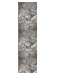 Šedý běhoun Flair Rugs Marbled, 80 x 300 cm