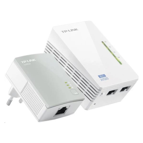 TP-Link Startovací sada AV600 Wi-Fi Powerline Extender s rychlostí 300 Mb/s TP LINK