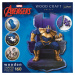 Trefl Dřevěné puzzle 160 dílků - Thanos na trůnu / Disney Marvel Heroes