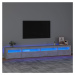 vidaXL TV skříňka s LED osvětlením betonově šedá 270 x 35 x 40 cm