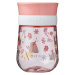 Světle růžový tritanový dětský hrnek 300 ml Flowers & butterflies – Mepal