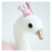 Doudou Histoire d´Ours Plyšová klíčenka růžová labuť 12 cm